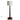 20th-Century Vintage Wooden Tapered Post Floor Lamp with Textured Adze Finish | Bazaa | Designer, Vintage and Antique Furniture