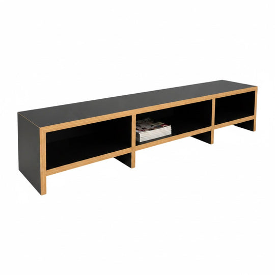 Modern Wooden TV Unit Entertainment Console 210cm