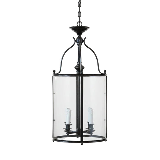 "Arles" Blackened Brass Lantern