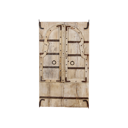 Vintage Indian Raw Door Panel - Eco Village Collection