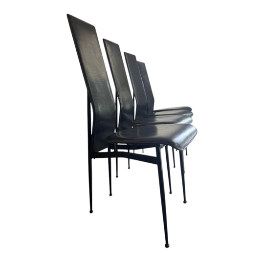 Dining Chairs by Giancarlo Vegni & Gualtierotti for Fasem