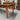 3 Meter Vintage Reclaimed Elm Top Farmhouse Style Dining Table | Bazaa | Designer, Vintage and Antique Furniture