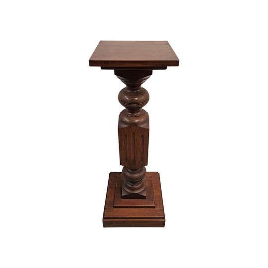 Stunning Antique Walnut Pedestal