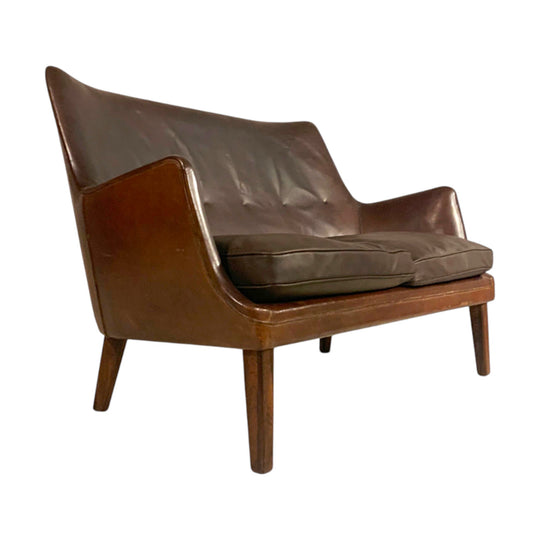 Vodder 2-Seater Leather Sofa