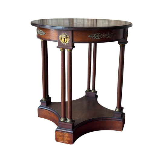Vintage Empire Revival Lamp Table