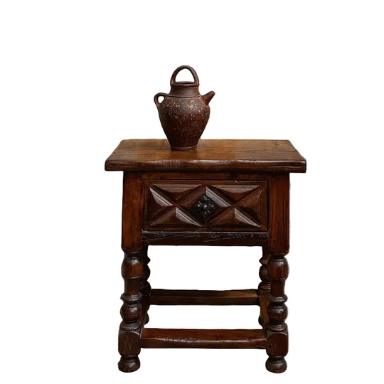18th-Century Style Oak Side Table