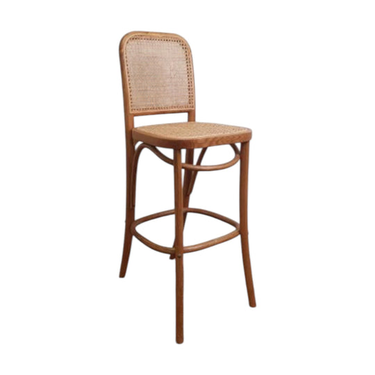 Natural Beech Wood Bar Stool