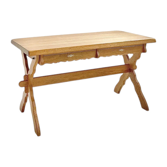 Henning Kjærnulf 'Folk' Desk in Solid Pale Oak