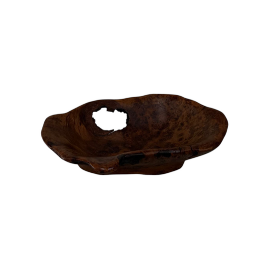 Organic Burl Timber Bowl