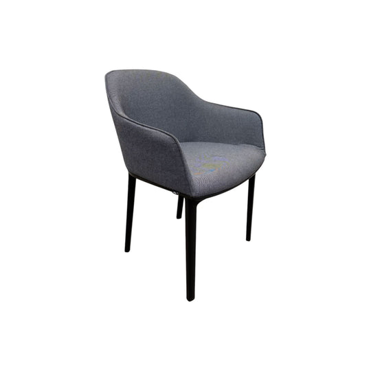 Vitra Softshell Chair – 4-Leg Base in Grey Fabric