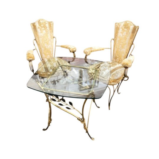 French Art Deco dining suite