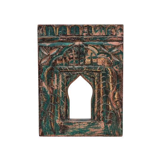 Indian Vintage Temple Mirror - Small