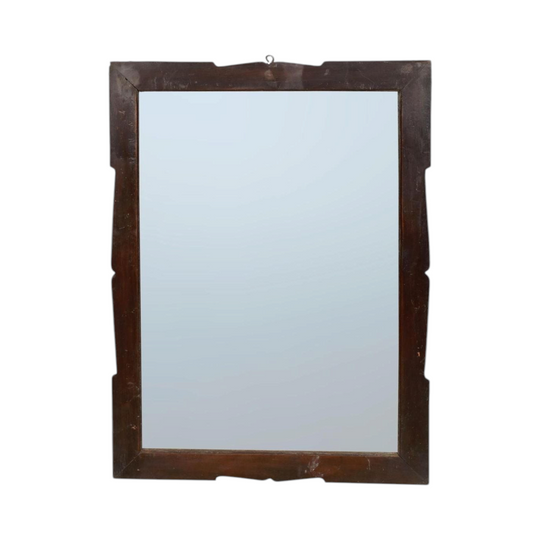 Wooden Framed Mirror #2680