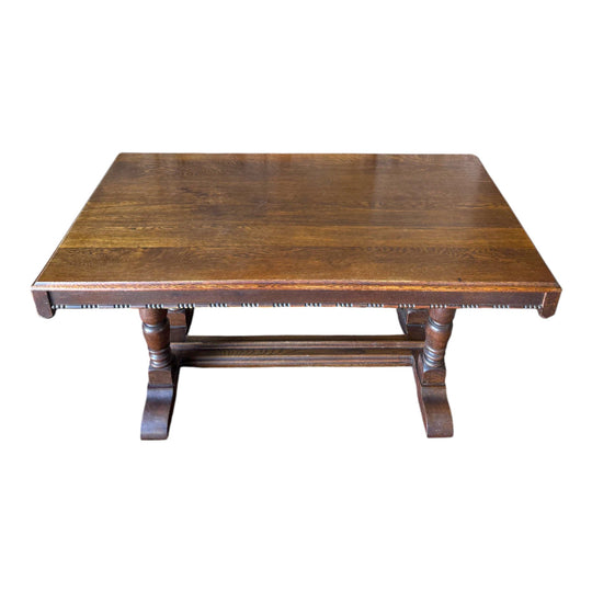 Early 20th Century English Oak Refectory Table