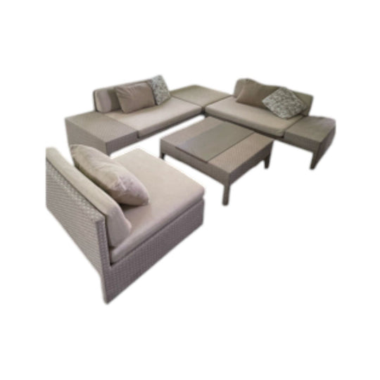 Brown Jordan 5 Seater ‘Elements’ Outdoor Modular Lounge