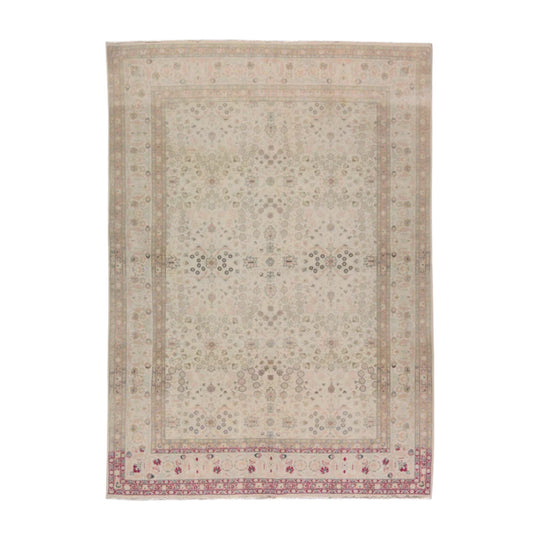 Refined Persian Tabriz Rug | Handwoven Wool