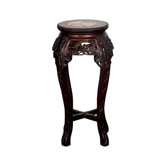 Antique Chinese Rosewood Tabourette / Stand.