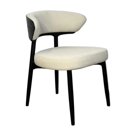 Sofie Chair Ash/Cream Fabric