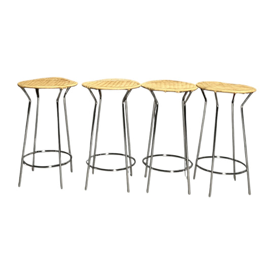 LUCIANO MARSON FOR CASAMANIA & HORM COUNTER STOOLS (SET OF FOUR)