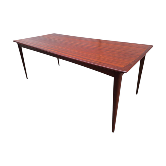 Mid Century Mahogany Dining Table by Don Furniture NZ