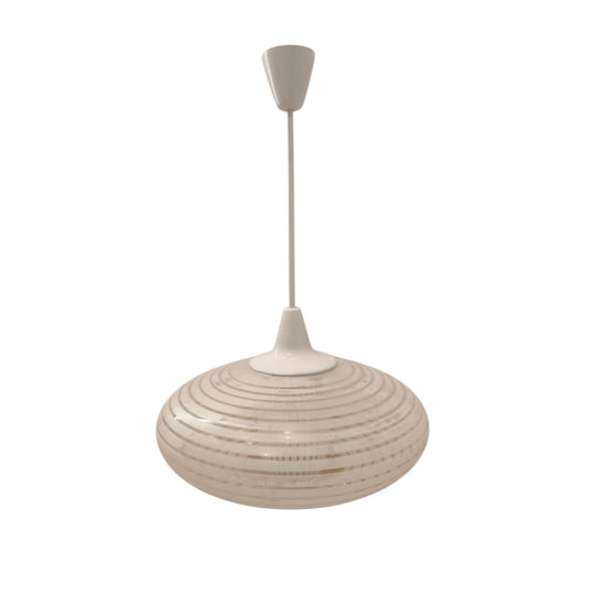 Restored MCM Retro 'Saucer' Pendant Light