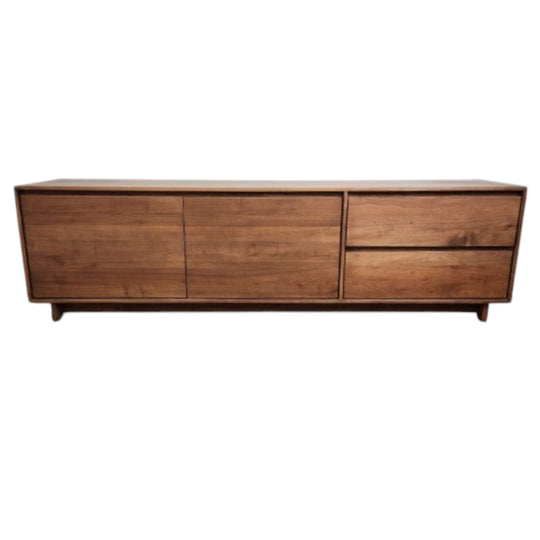 Modern Hardwood Entertainment Unit