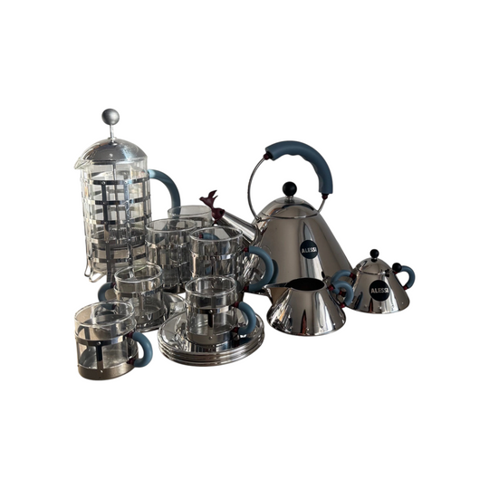 ALESSI x Michael Graves 1980-1990s Vintage Tea and Coffee set