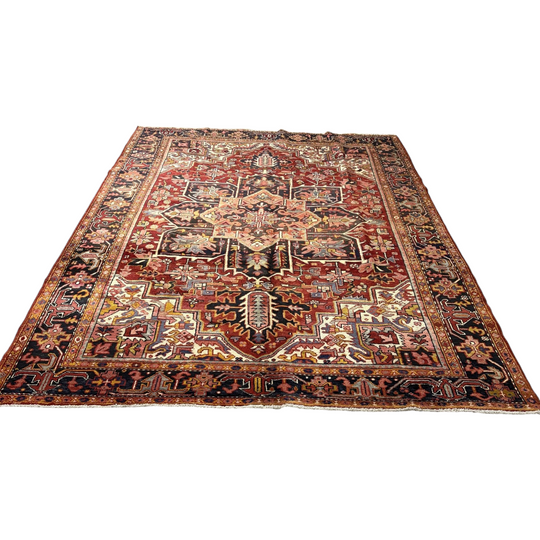 Vintage Persian HERIZ Rug 345X245CM