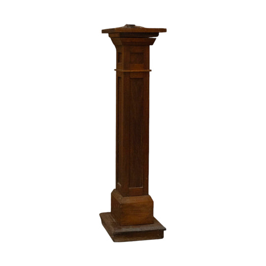 Wooden pedestal/plinth
