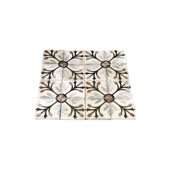 Handmade Antique Egyptian Encaustic Tiles