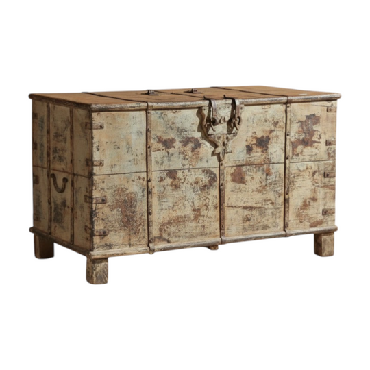 Grand Antique Pitari Trunk