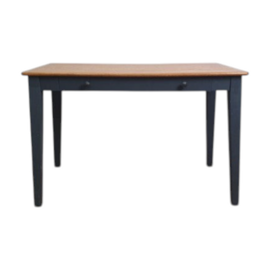 Charcoal Desk with Natural Top