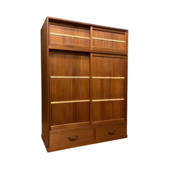 Cha-Mizuya Dansu, Japanese Tea Cabinet - Cedar | Showa
