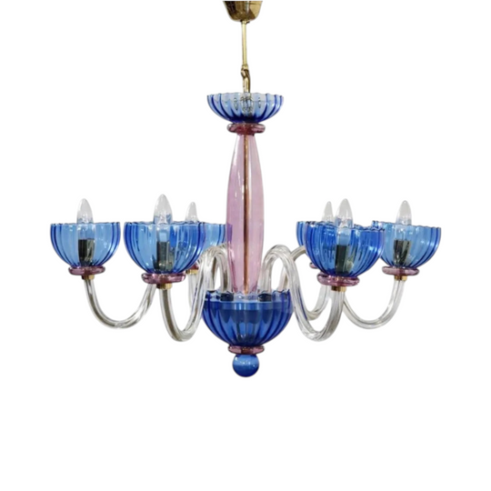 Pastoral Chandelier Murano Glass