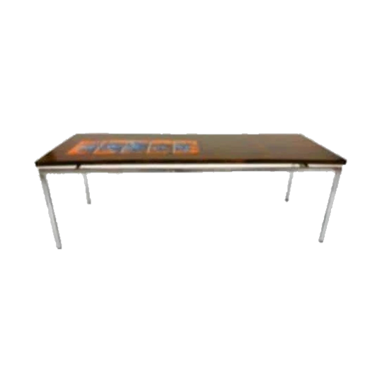 Italian 1960 Retro Rosewood Coffee Table