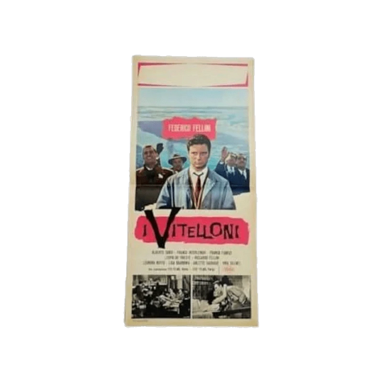 Fellini's "I Vitelloni" original movie poster