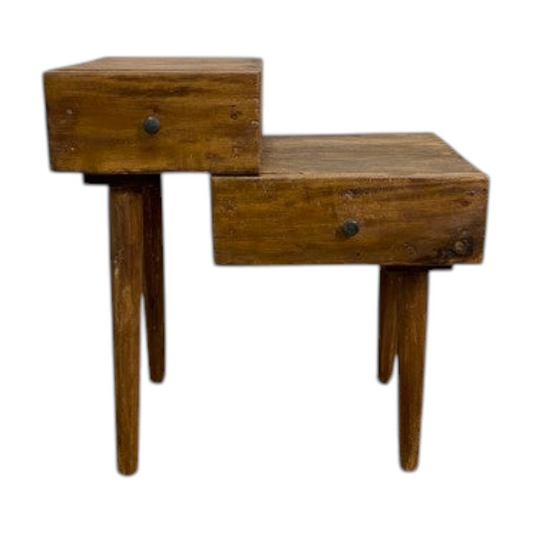 Retro Step Side Table