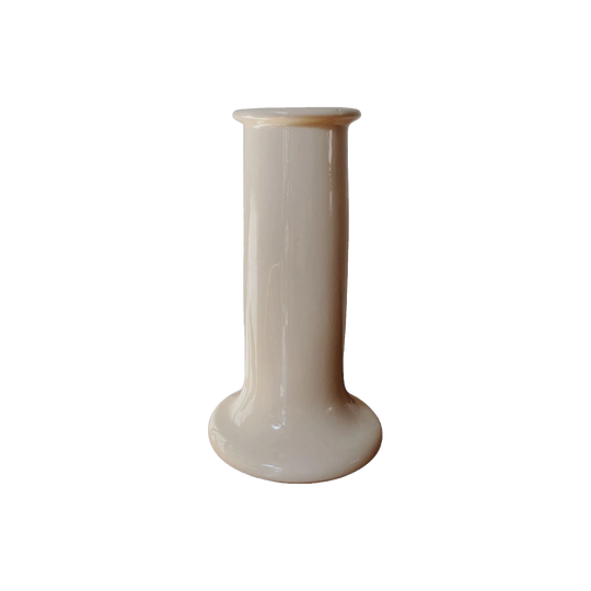 Vintage Oversized Handmade Ceramic Vase – Neutral Stone Colour