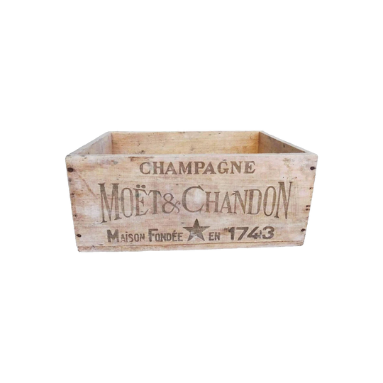 Early 20th Century French Moet & Chandon Champagne Crate