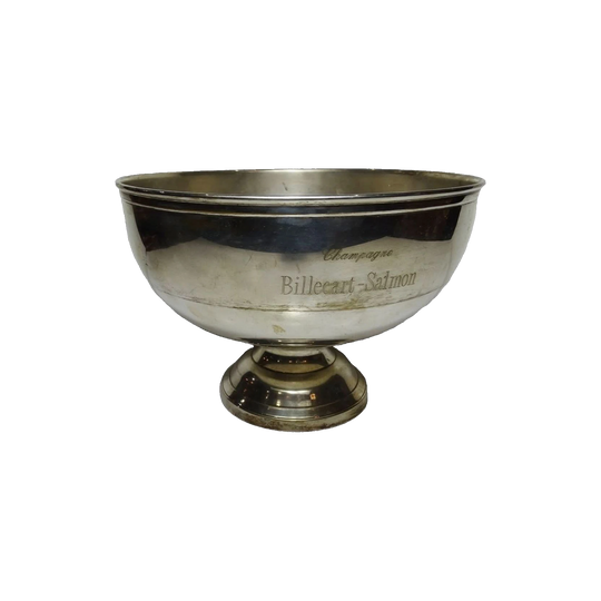 Vintage French Billecart Salmon Silver-Plated Champagne Bowl