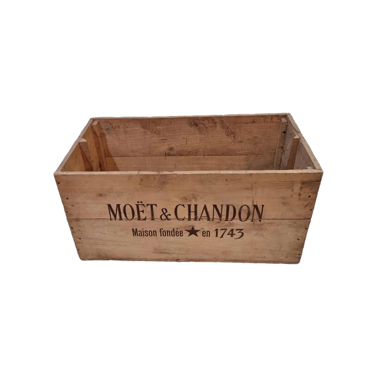 Large French Moet Chandon Champagne Crate, MIS 72