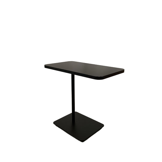 Black Cantilevered Side Table