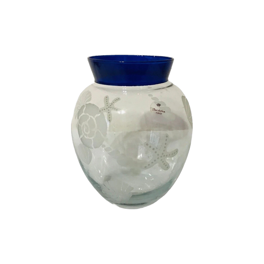 Pasabahce Made In Turkey Art Glass Vase