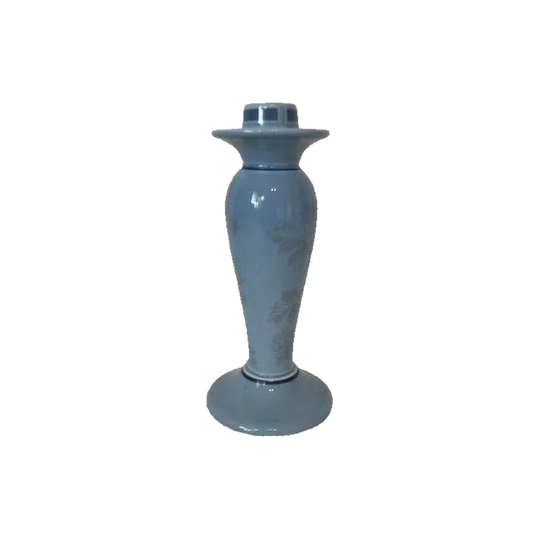 Wedgwood Interiors Candlestick Candle Holder Blue from 1999