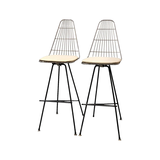Mid Century, 1950S Metal High / Bar Stools