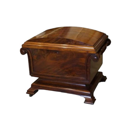 William IV Mahogany Dome-Top Cellaret, c.1830