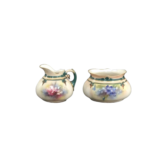 Royal Worcester Hadley Jug and Bowl Set