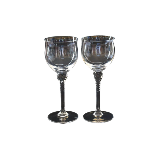 Rare Classic Spiegelau Niobe Wine Glasses. Set of 2