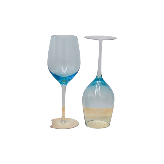 Blue Wine Glasses