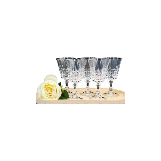 W.M.Dalton French Lead Crystal Wine Glasses